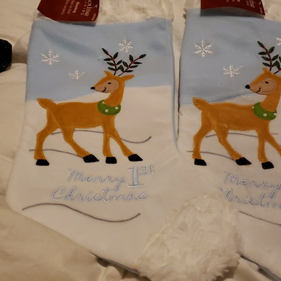 BABYS CHRISTMAS STOCKING - Picture 2 of 5
